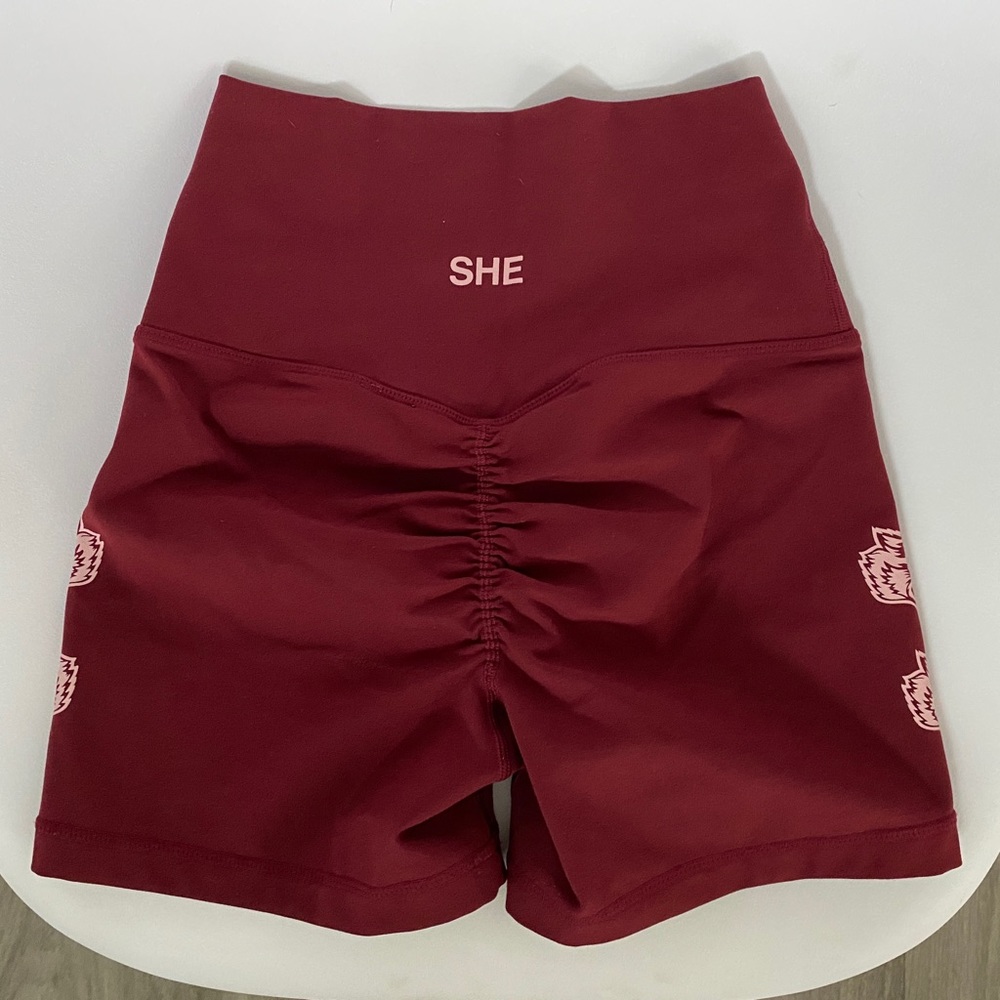Darc Sport She Quad Wolf Pump Shorts. Size XS